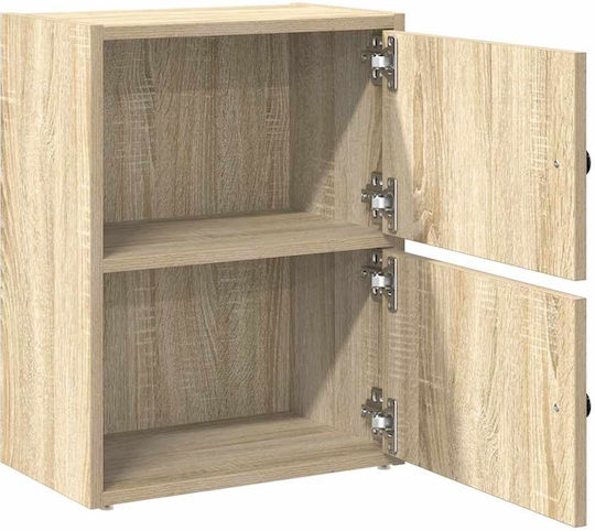 vidaXL Wohnzimmer Schrank aus Spanplatte Braune 40x24x52cm