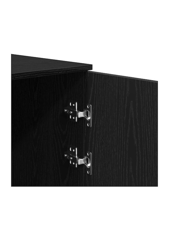 Ντουλάπι Δαπέδου Μαύρο 40x45x103.5εκ.