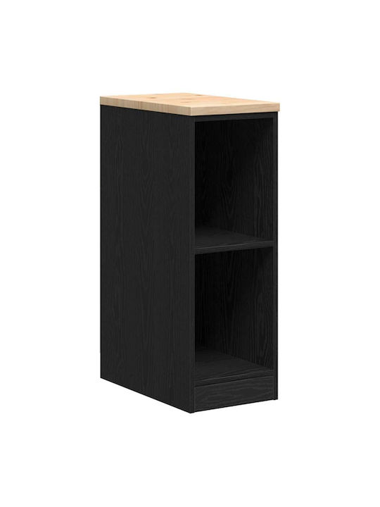 Dulap De Depozitare Pentru Birou Din Lemn Masiv Nuanță De Lemn 30x51x85cm