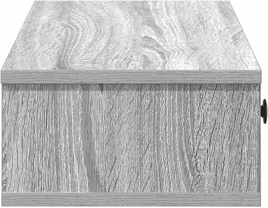 Стенен Раф Сив Sonoma 100x37.5x19см