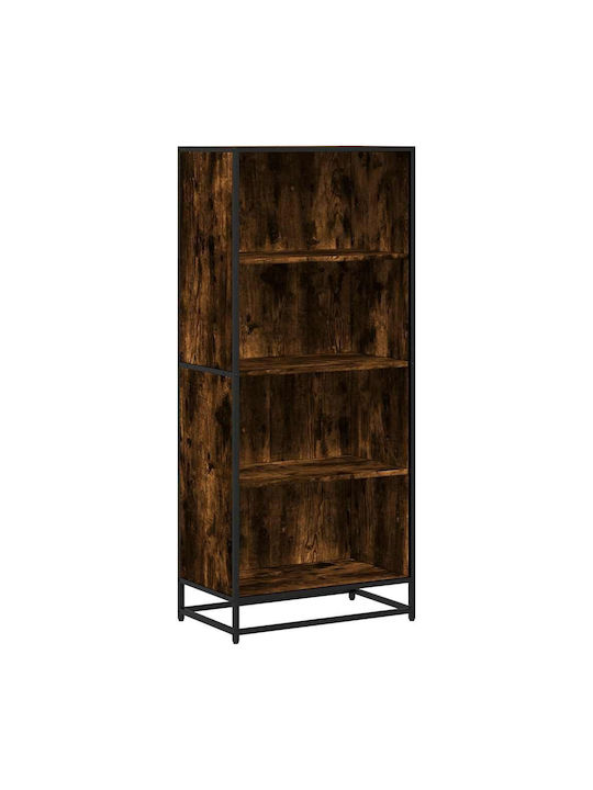 Bookcase Smoked Oak 60x35x139cm