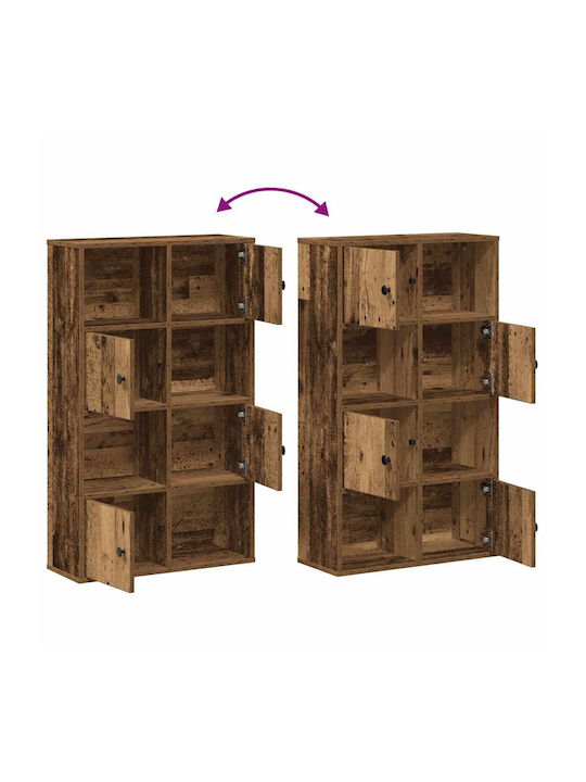 Bookcase Coffee 60x24x101.5cm