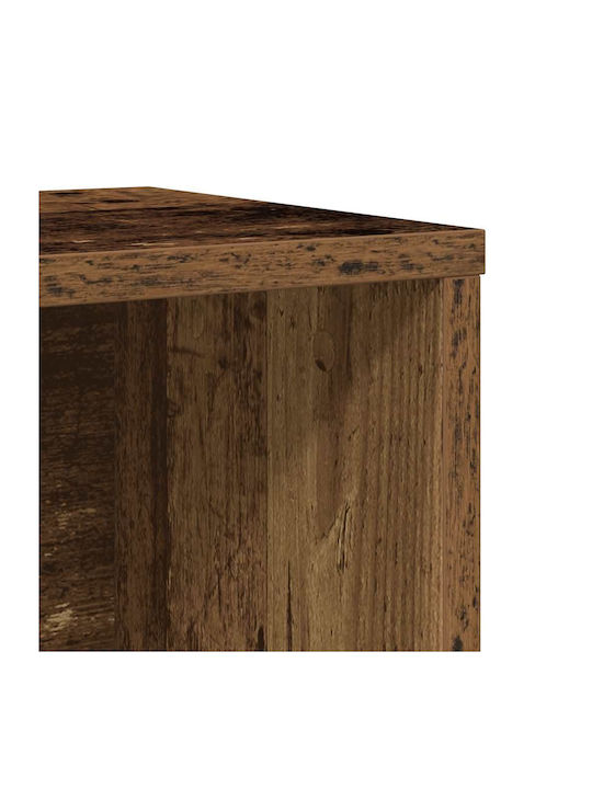 Bookcase Coffee 60x24x101.5cm