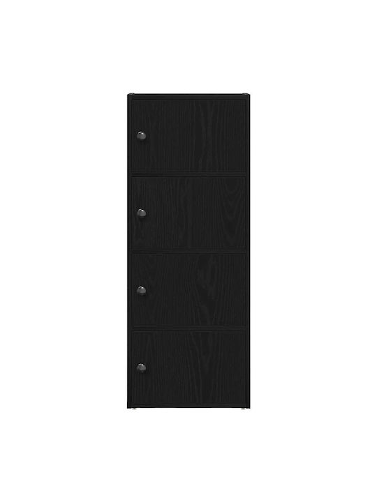 Cabinet Floor Black Oak 40x24x102cm