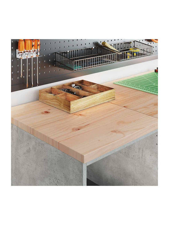 vidaXL Office Cabinet Made of Solid Wood Natural 40x51x85cm