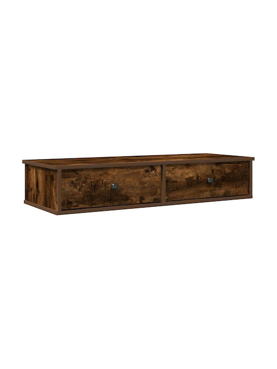 Shelf Wall Smoky Oak 100x37.5x19cm