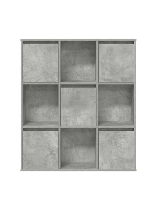 Bibliothek Grau Beton 89x24x101,5cm