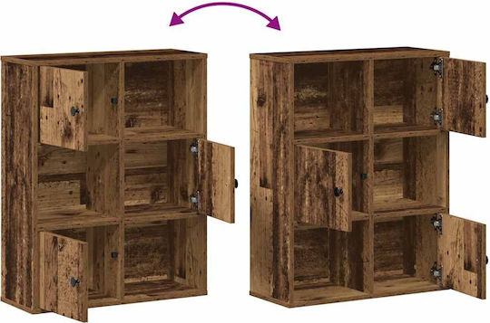 Bibliothek Braun 60x24x76.5cm