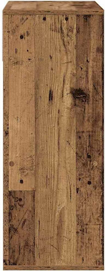Библиотека Кафява 66x31x80см