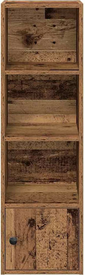 Bücherei Braun 31x24x102cm
