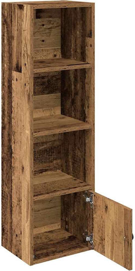 Bücherei Braun 31x24x102cm