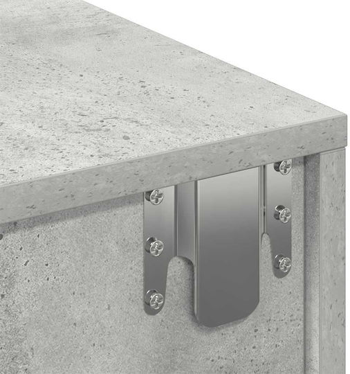 Raft Gri Beton 80x33x17 cm