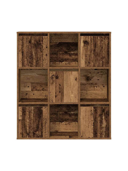 Βιβλιοθήκη Καφέ 89x24x101.5εκ.