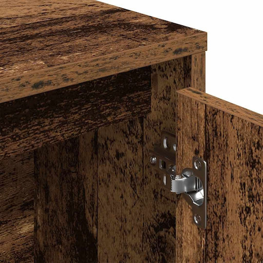Βιβλιοθήκη Καφέ 89x24x101.5εκ.