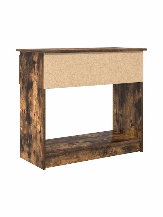 Wooden Console Table Coffee L85.5xW38.5xH74.5cm