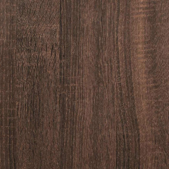 Κονσόλα Ξύλινη Καφέ Δρυς Μ85.5xΠ38.5xΥ74.5εκ.