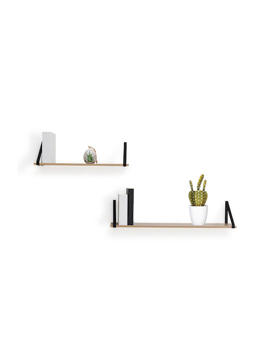 Shelf Wall Aliaj Beige 78x16x15cm