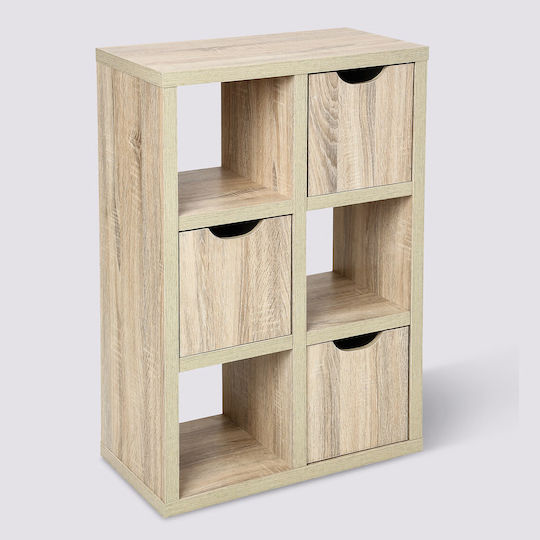 Bivoak Dulap de Sufragerie din Placă Aglomerată Sonoma Oak 60x29.5x95cm