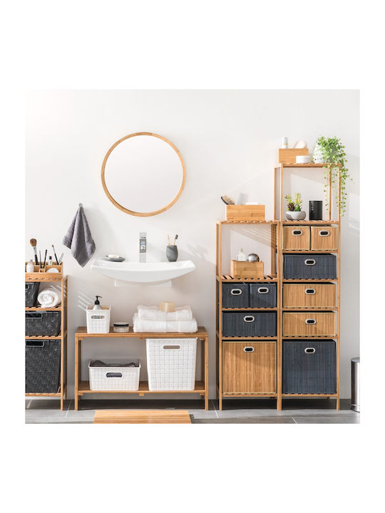 Beige Bookcase 35x32x145cm
