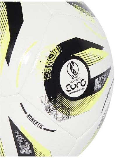 adidas Women's Euro25 Club Soccer Ball White