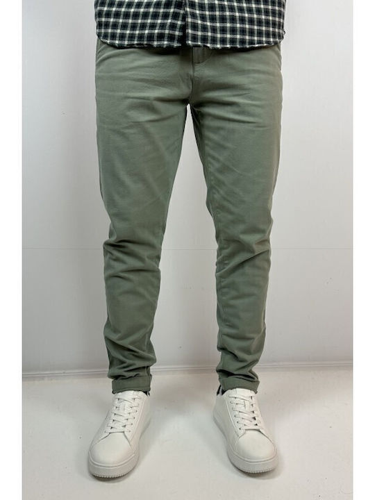 MARCO Trousers Chino Elastic Agave Green