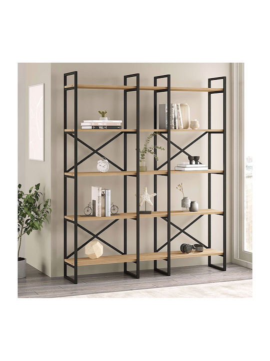 Bibliothek Dusan Sepet Eiche 143.5x30x175cm