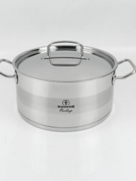 Human Deep Stainless Steel Pot 5.2lt / 24cm