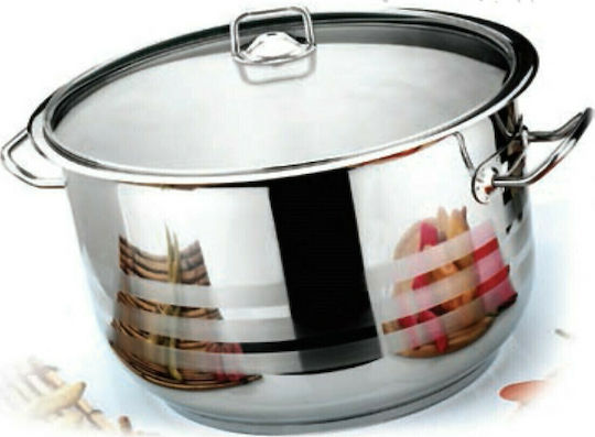 Hascevher Βαθιά Ανοξείδωτη Κατσαρόλα 8lt / 26cm Hascevher Βαθιά Ανοξείδωτη Κατσαρόλα 8lt / 26cm