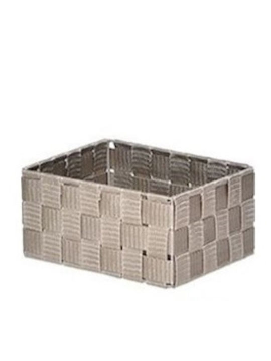 Atmosphera Storage Basket Fabric Beige 20x16x10cm 1pcs