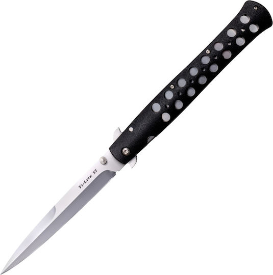 Set Two Stiletto Knives Locking Blade Belt Attachment 33 Cm