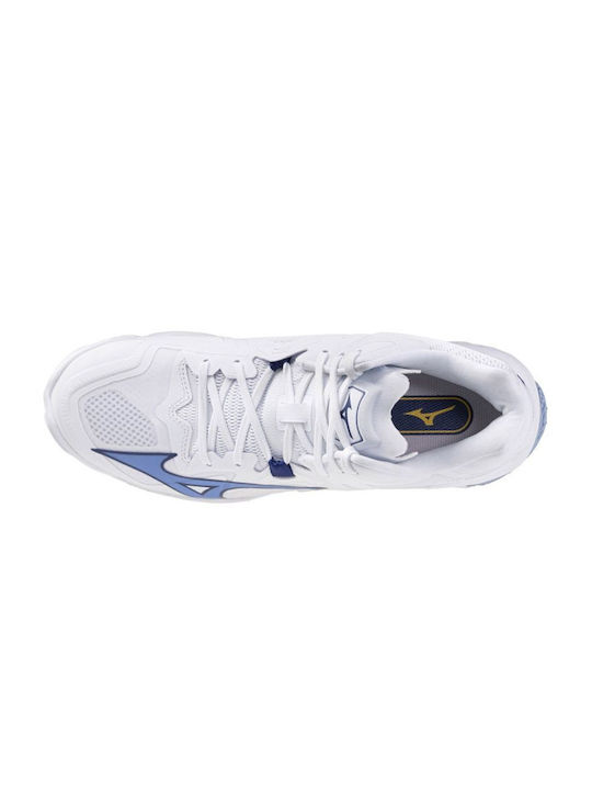 Wave Lightning Z8 Mid Мъжки Спортни обувки Волейбол White / Light Blue