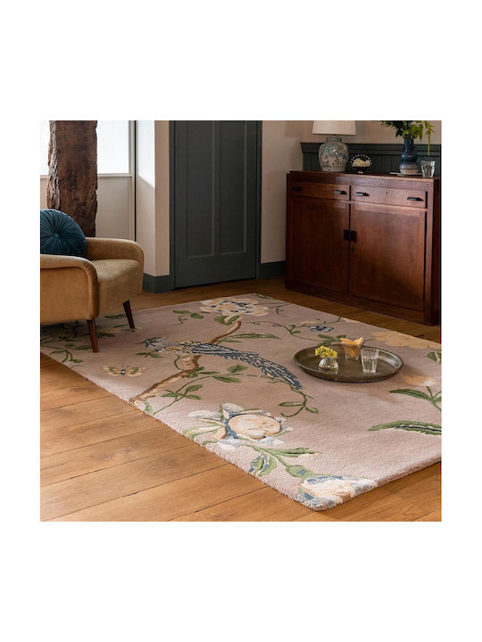 Laura Ashley Summer Palace Lucrat manual Covor Rectangular Din lână Multicolor