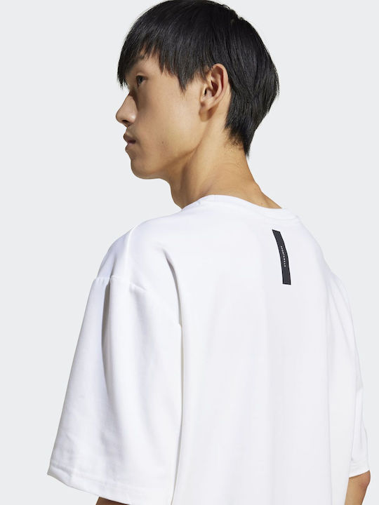 M Z.n.e Sportliches T-Shirt Weiß