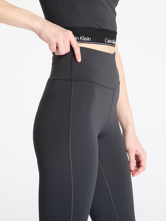 Training Women's Long High Waist Black Leggings