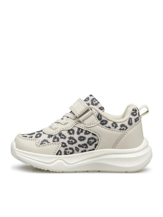 Abel 3 V Kinder Sneakers mit Klettverschluss Beige