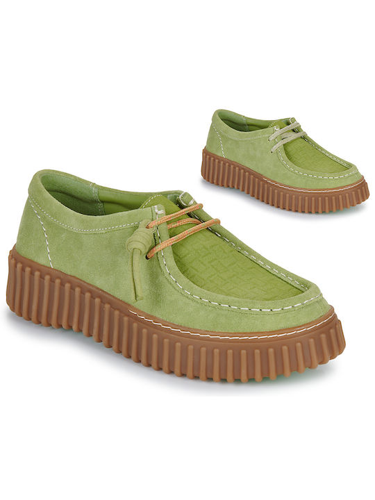 Clarks Women's Oxford Shoes Green