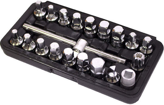 20-piece Kroftools Oil Filter Wrench Set