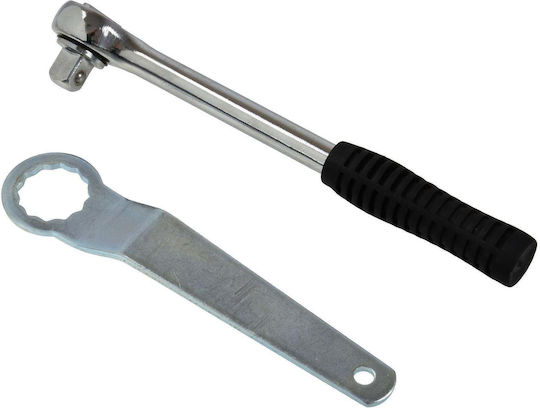 Set de Capace Filtru Ulei Auto din Aluminiu cu Clichet 1/2 23 Piese