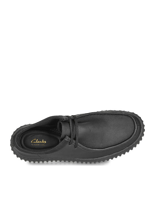 Torhill Lo Men's Leather Casual Shoes Black
