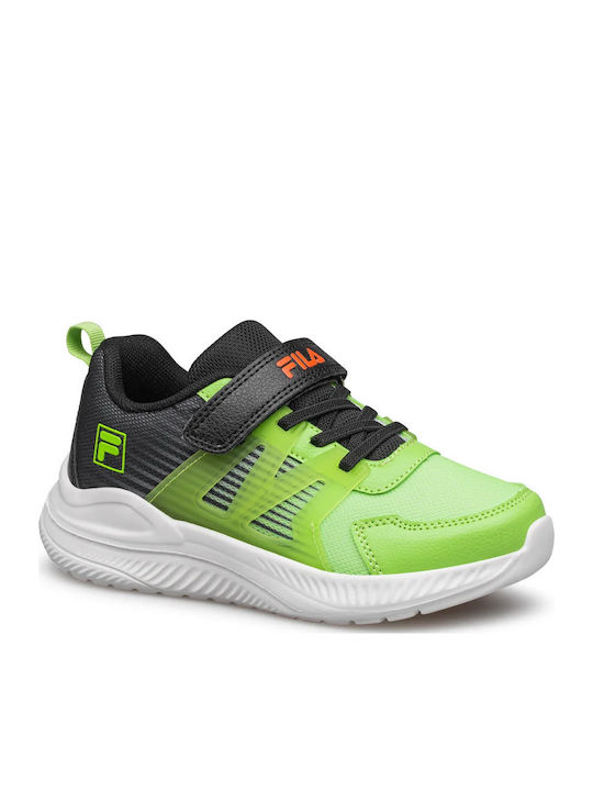 MEMORY FAST Kinder Sneakers Anatomisch mit Klettverschluss Grün