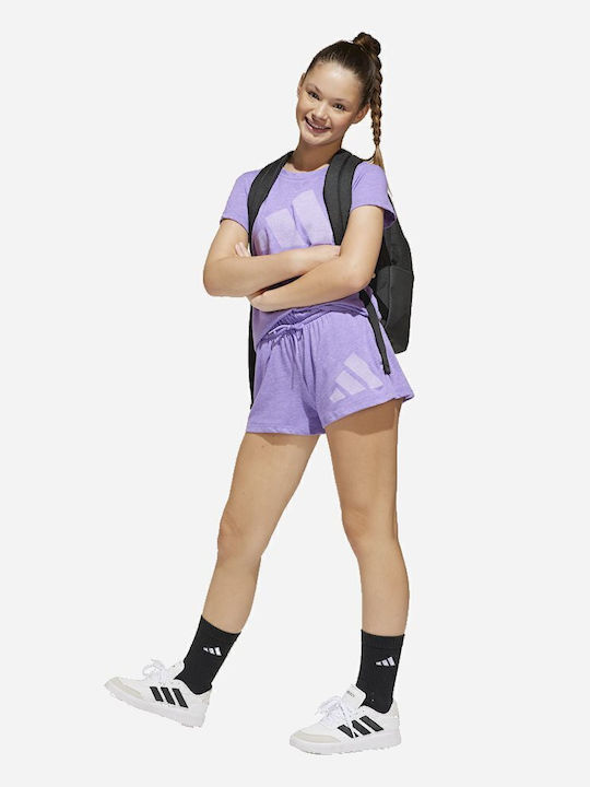 Sportliche Kinder-Shorts/Bermudas Essentials Flieder