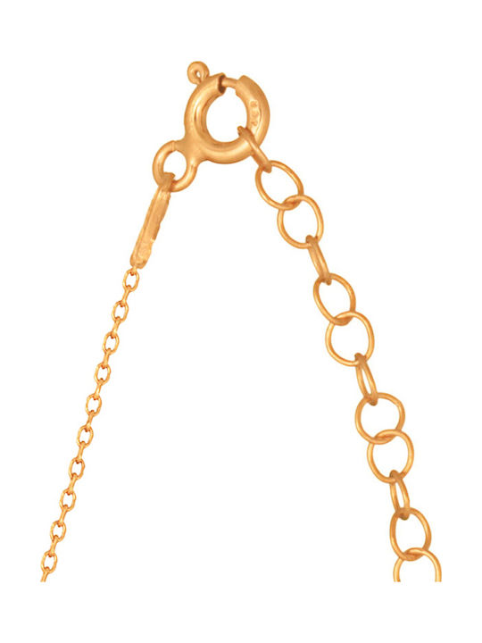 Jeweltude Колие Очи от Позлатено Сребърен