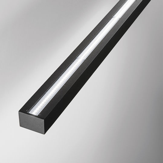 Ideal Lux Lampa de podea LED Î197xL120cm. 7600lm Negru
