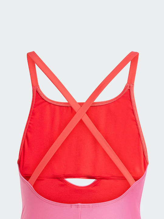 adidas Colorblock Детски Бански Една част Pink