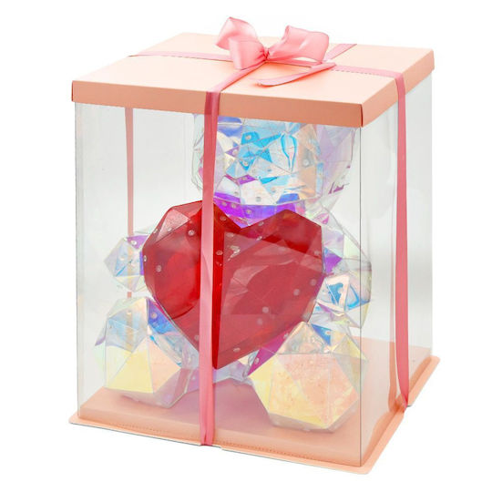 Microlink Kids Decorative Lamp Transparent 33x26.6x40εκ.