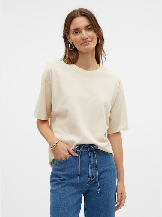 Vero Moda T-Shirt Ecru 10322749