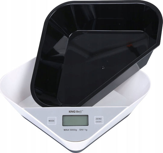 KING Hoff Ψηφιακή Ζυγαριά Κουζίνας με Κάδο έως 5kg