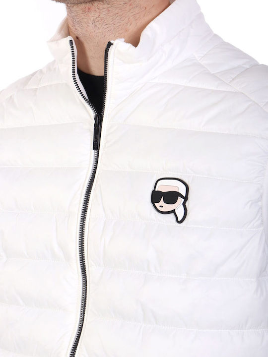 Sleeveless Jacket White