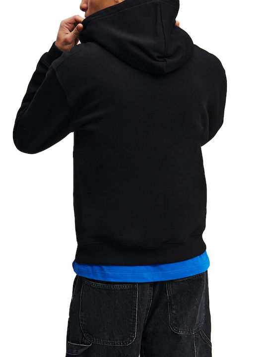 Karl Lagerfeld Black-Blue with Hood