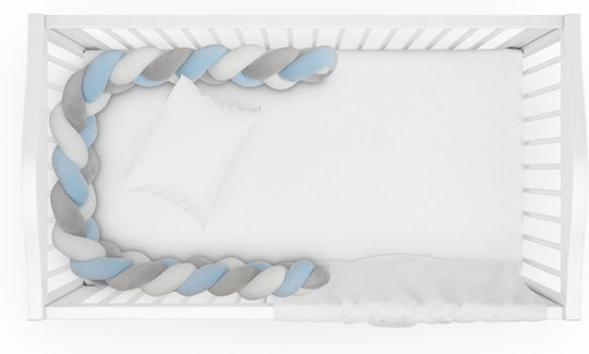 Interbaby Πάντα Πλεξούδα Εσωτερική Blue 12x150cm
